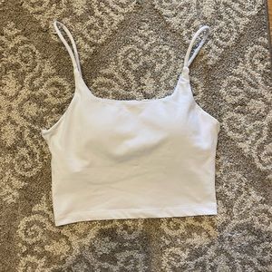 Women’s white tank